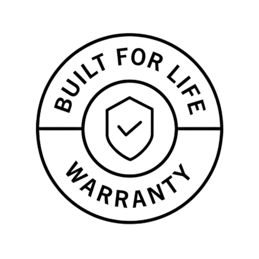 Built for life warranty
